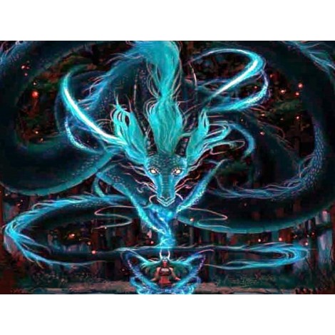 Dragon | 5D Diamond Painting | Square Diamond