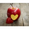 Red Apple Heart Diamond Painting Kit
