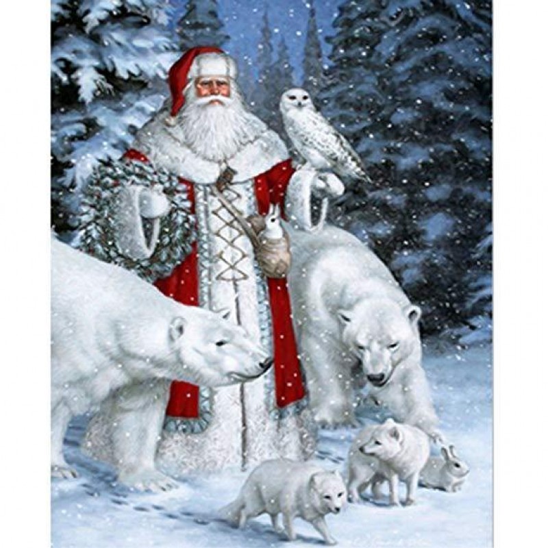 Santa Claus Bear Dia...