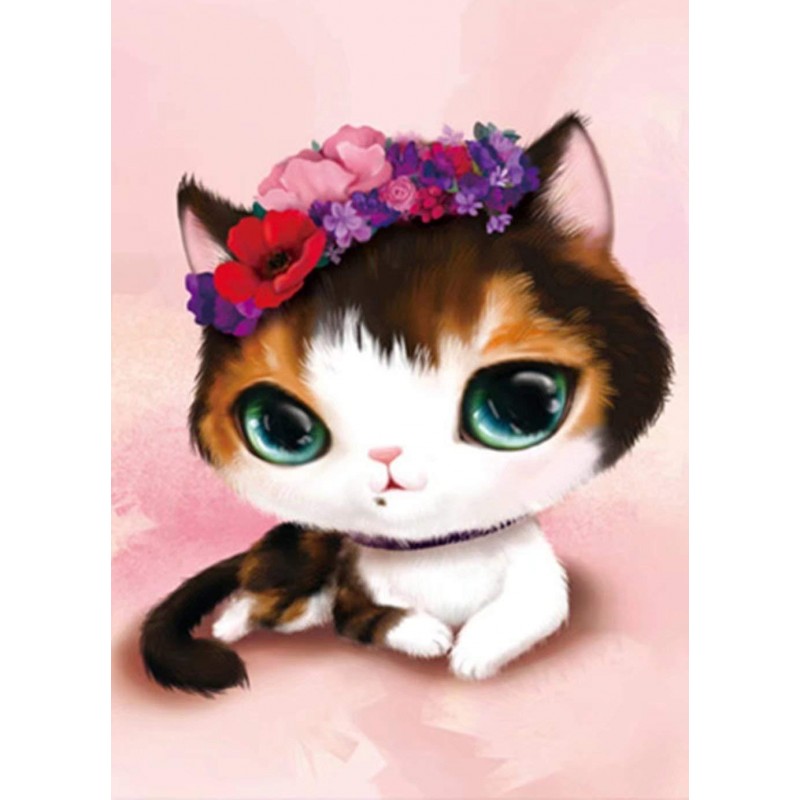 5d Cat Diamond Paint...