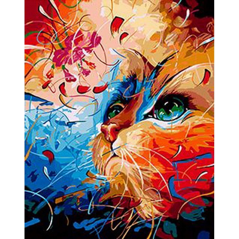 5d Cat Diamond Paint...
