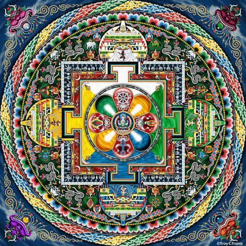 Mandala Diamond Pain...
