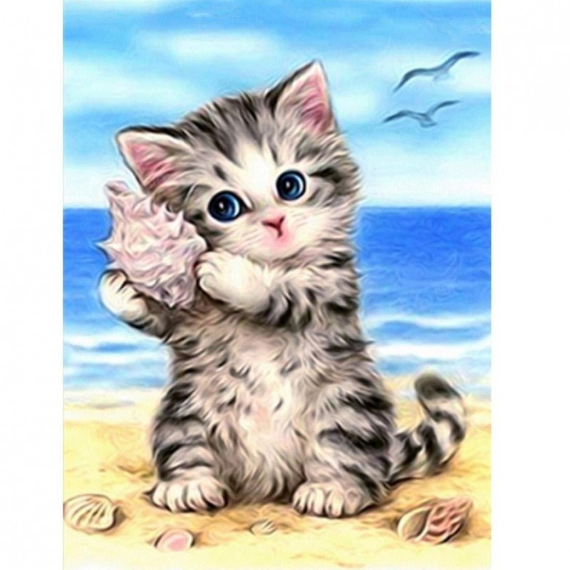 Cat Full Square Diam...