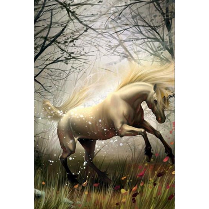 Horses White Bright ...