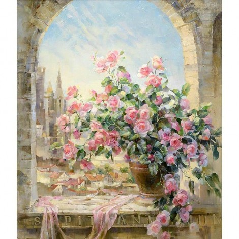 Lucky Flower Diamond Painting Kit