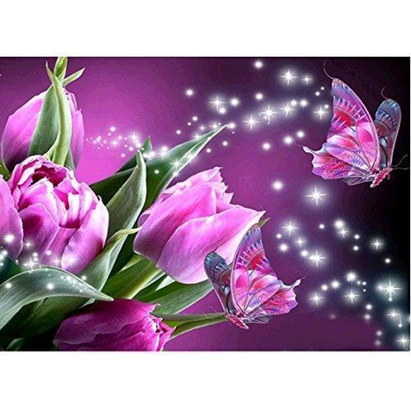 Flower Diamond Paint...