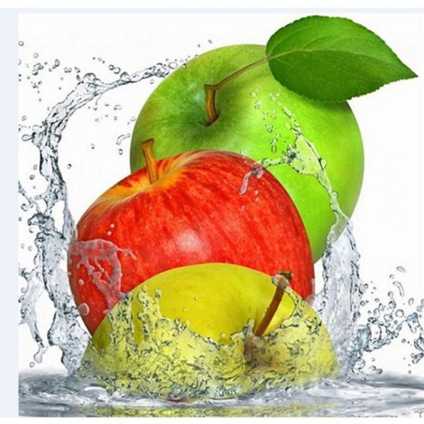 Fruit Red Apple Diamond Painting Kit