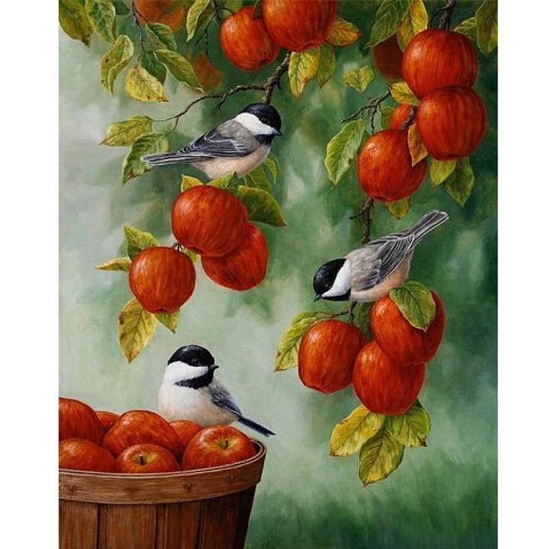 Apple Birds Diamond ...