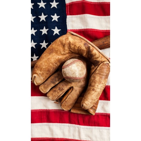 Baseball Glove Diamond Painting Kit