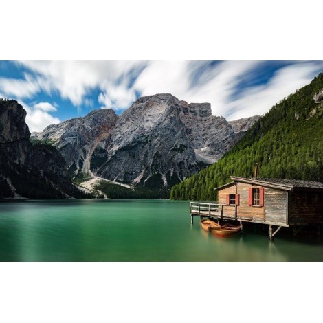 Cabin River Diamond Painting Kit