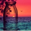 Landscape In The Bottle Diamond Painting Kit