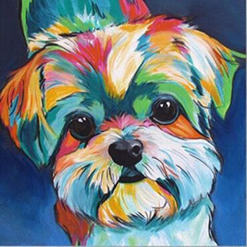 Yorkie Colors Diamon...