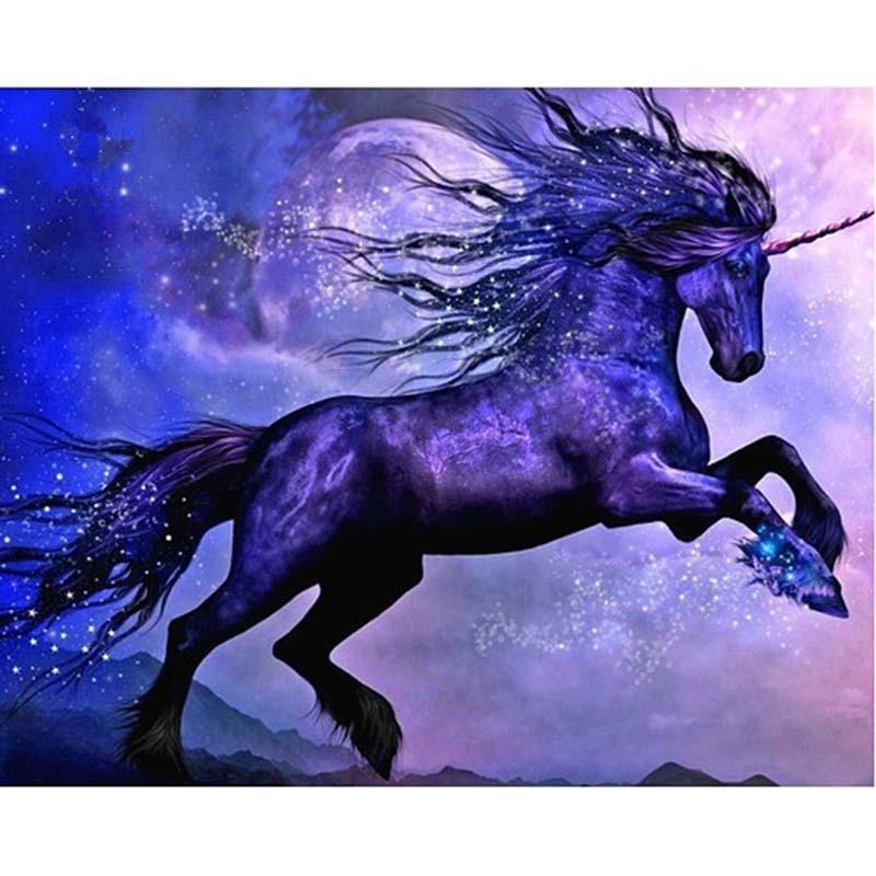Purple Unicorn Diamo...