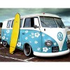 Blue Car Diamond Painting Kit
