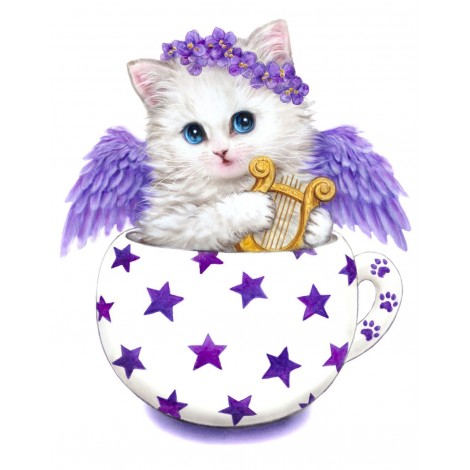 5d Cat Diamond Painting Kit Premium-52