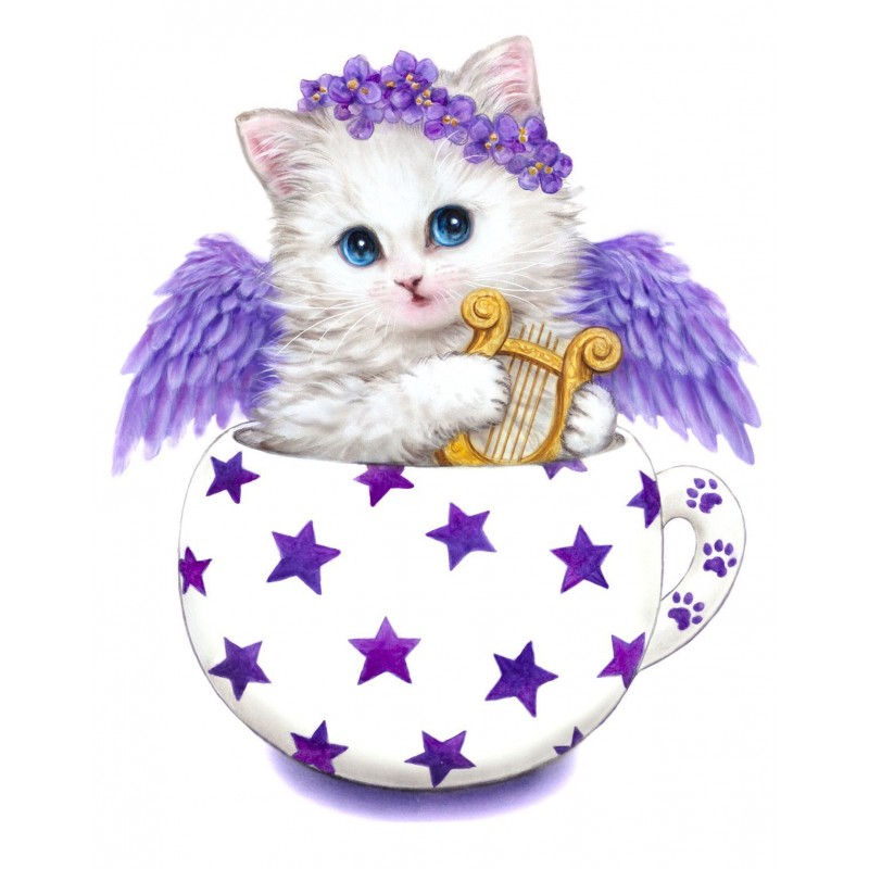 5d Cat Diamond Paint...
