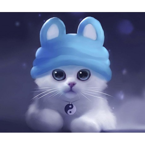 5d Cat Diamond Painting Kit Premium-6