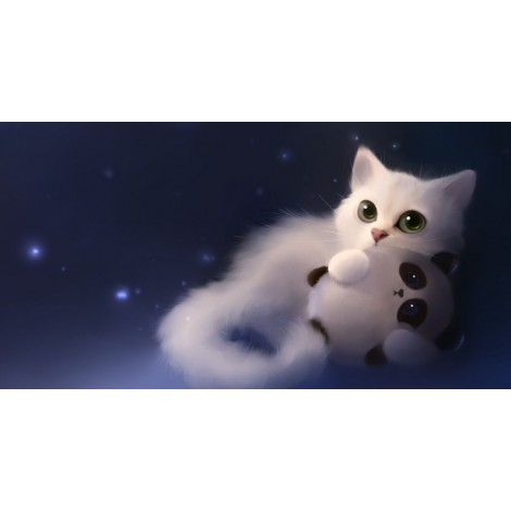 5d Cat Diamond Painting Kit Premium-59