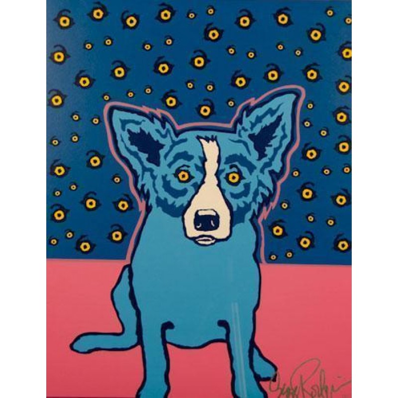 Blue Dog Diamond Pai...
