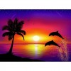 Dolphin Cross Diamond Painting Kit