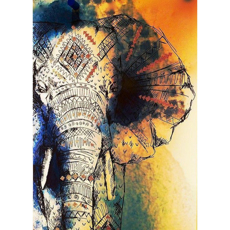 Elephant Pattern Dia...