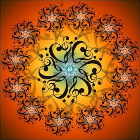 Mandala Love Diamond Painting Kit