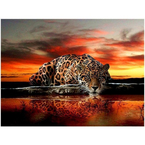Tattoo Tiger Diamond Painting Kit