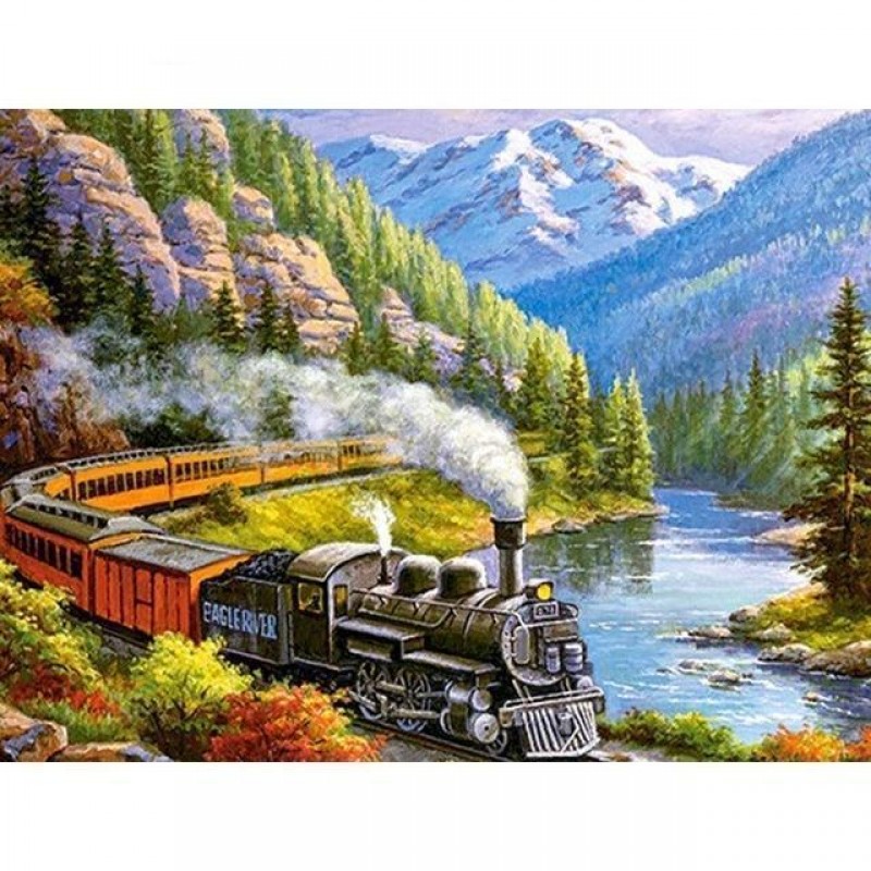 Train Landscape Diam...