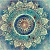 Mandala Green Diamond Painting Kit