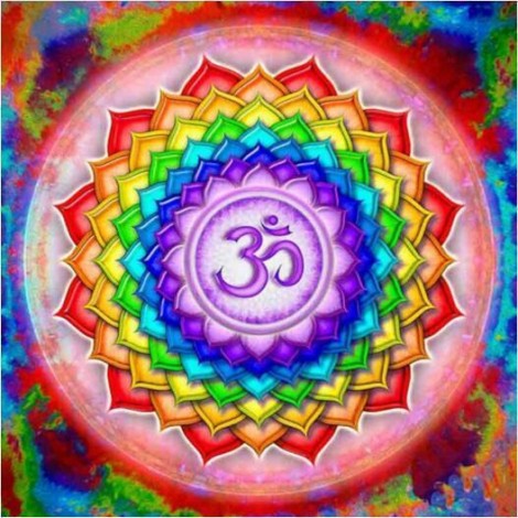 Mandala Rainbow Diamond Painting Kit