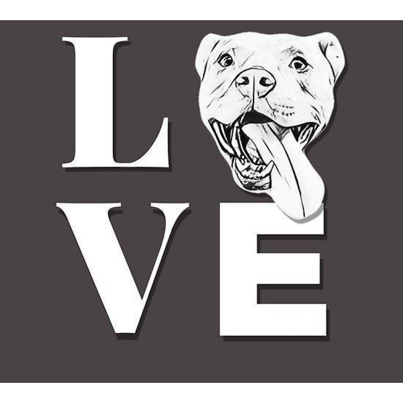 Pitbull Love Diamond Pain...