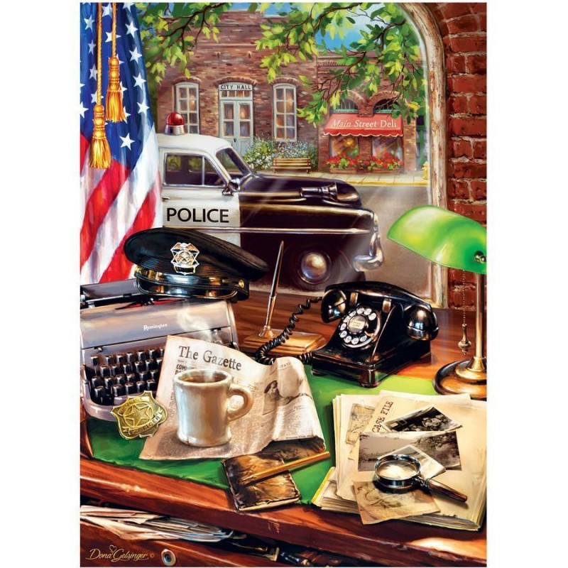 Police Car Diamond Painti...